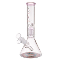 Bong en verre AQUA 10″ avec percolateur à 5 bras et récupérateur de glace