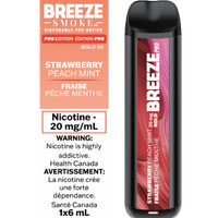 Vape jetable Breeze Pro 2000 bouffées 6 ml