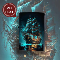 2D Nautical Sailing Ship Lighter Shell