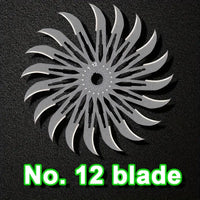 No. 12 Industrial Carbon Steel Blade - 10 pcs