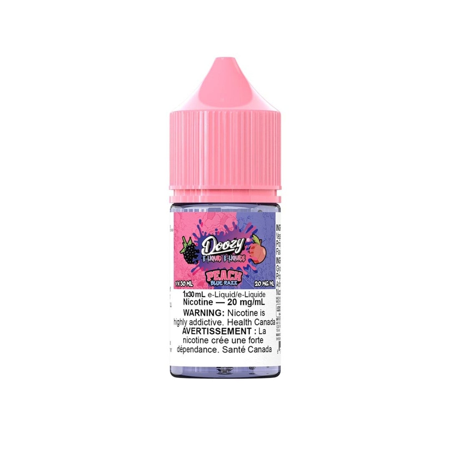 [CLEARANCE] Doozy Salts by Mr Fog - Peach Blue Razz