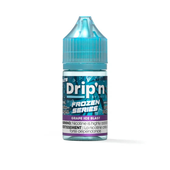 Envi Drip'n Frozen E-Liquid - Grape Ice Blast