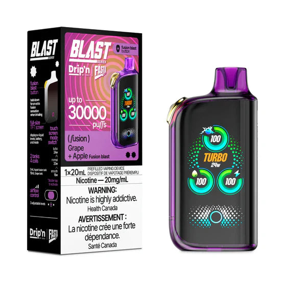 ENVI Drip'n X Fasta BLAST SERIES 30K 20mL Disposable Vape