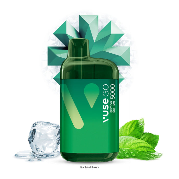 Vuse Go Edition 5000 - Glace à la menthe verte