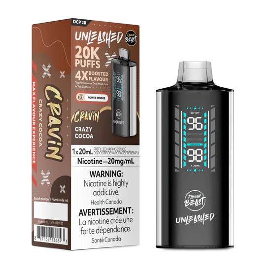 Flavour Beast Unleashed DCP 20K Puff Disposable Vape 20mL