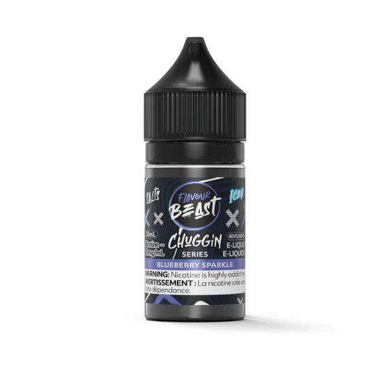 Flavour Beast Chuggin E-Liquid - Blueberry Sparkle Iced