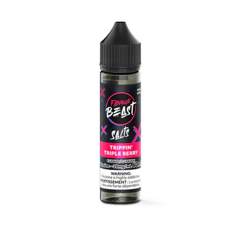 Flavour Beast E-Liquid 60mL Salts - Trippin' Triple Berry