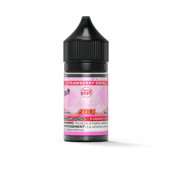 Flavour Beast Unleashed Cravin E-Liquid - Strawberry Swirl