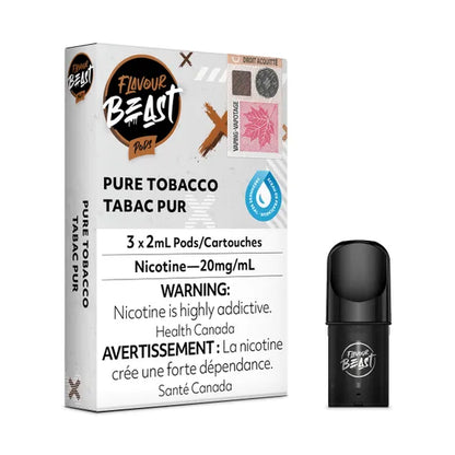 Flavour Beast STLTH/ALLO S-Pod Pack Flavor Pure Tobacco