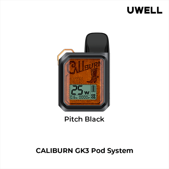 UWELL Caliburn GK3 Pod System Kit 25W 900mAh