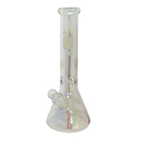 Bong à eau en verre métallique Infyniti Glass Snowflake 14