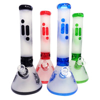 Bong Infyniti Frosted Devil de 15 pouces avec récupérateur de glace