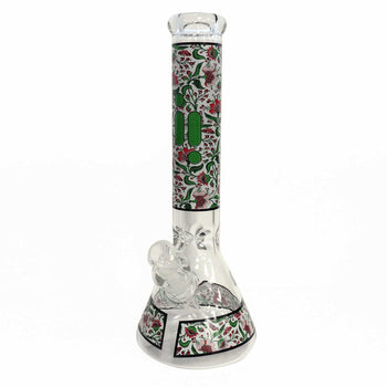 Infyniti 14" Floral Bong with Ice catcher 7mm