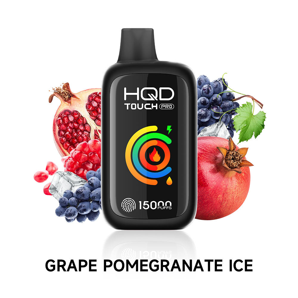 HQD Touch Pro 15000 Puff Vape jetable rechargeable 20 ml