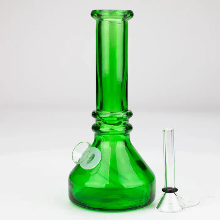 6" Heavy Colour Soft Glass Water Bong