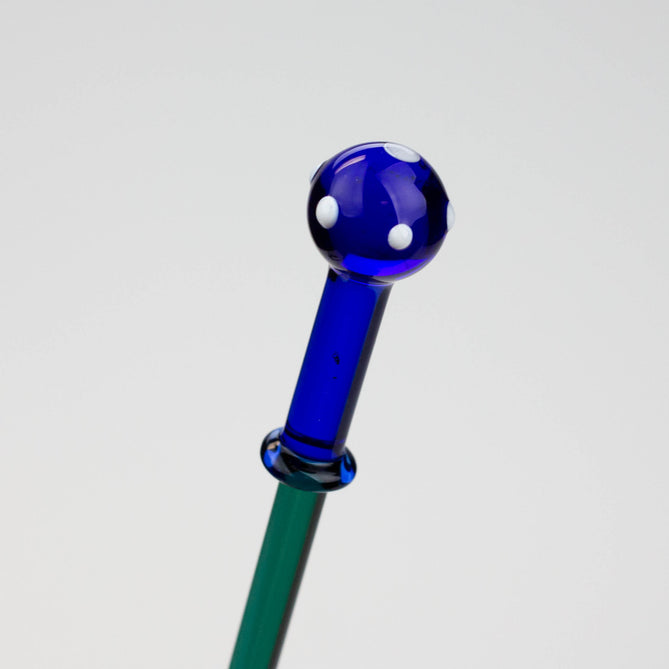 6" Glass Dabber (Color)