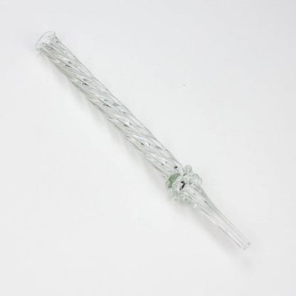 6" Glass Dab Straw