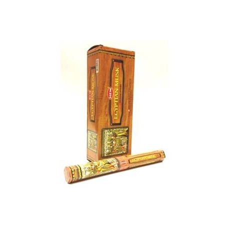 HEM Egyptian Musk 9″ Incense Sticks – Hex Box (20g)