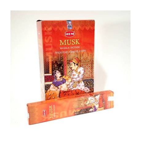 HEM – Musk Premium Hand-Rolled Masala Incense (15g)