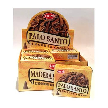 HEM - Palo Santo Incense Cones (10 Cones)