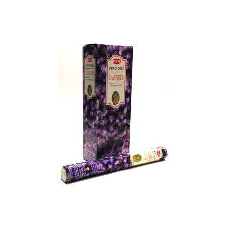 HEM Lavender 9″ Incense Sticks – Hex Box (20g)