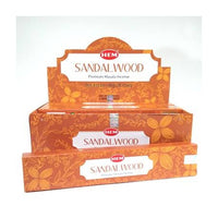 HEM – Sandalwood Premium Hand-Rolled Masala Incense (15g)