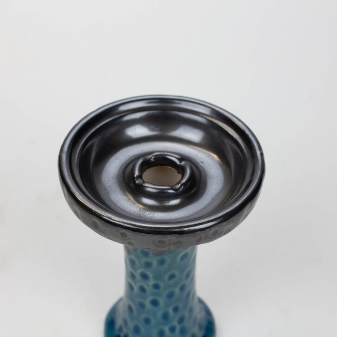 Ceramic Hookah Bowl (Black)