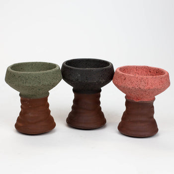 Clay Hookah Bowl (Multicolor)