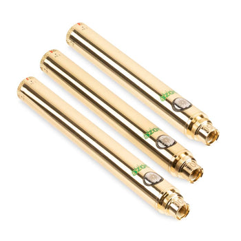 Batterie filetée Ooze Twist Golden Edition 510 et eGo