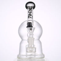 Bong en verre bonhomme de neige Haze 8″