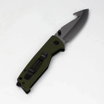 ALPHASTEEL - 8" Hunting Knife - Military Fold