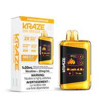 Vape jetable rechargeable Kraze HD Mega 20k 20 ml