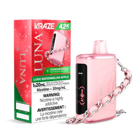 Kraze Luna Rechargeable Disposable Vape 20ml