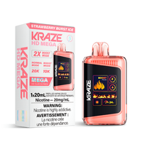 Kraze HD Mega 20k Rechargeable Disposable Vape 20ml