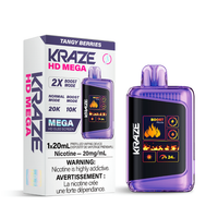 Kraze HD Mega 20k Rechargeable Disposable Vape 20ml