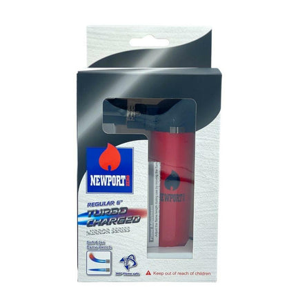 Newport 6" Torch Lighter - Mirror Series