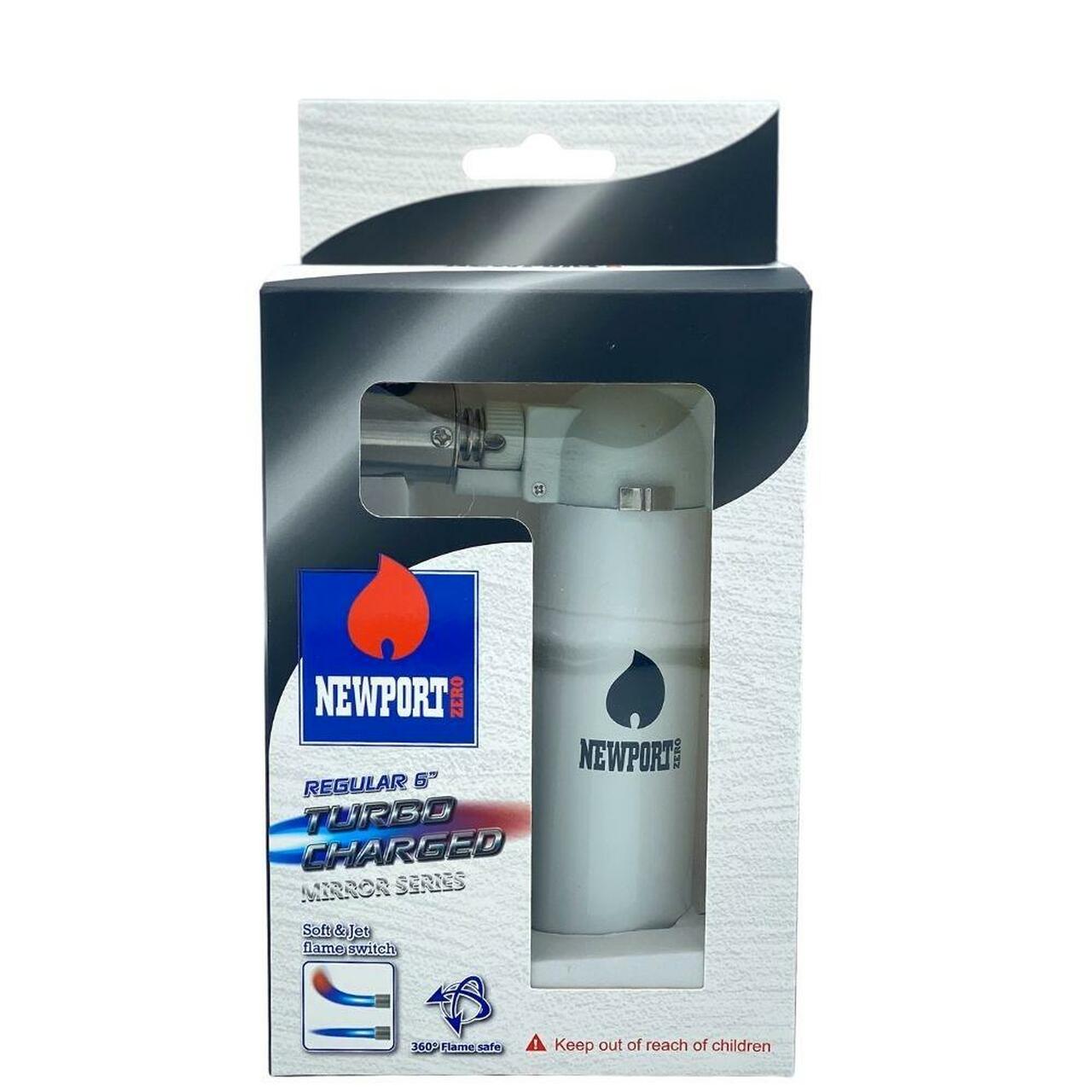 Newport 6" Torch Lighter - Mirror Series