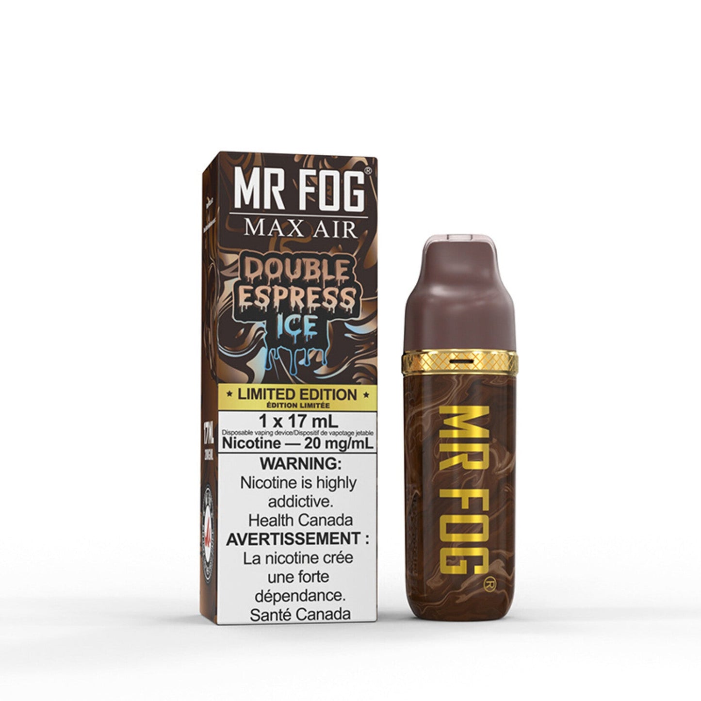 [CLEARANCE] MR FOG Max Air 8500 Puff Rechargeable Disposable Vape 17ml