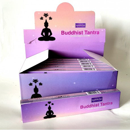 Nandita - Buddhist Tantra Incense Natural & Organic Hand-rolled Masala Incense Sticks 15g