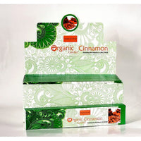Nandita - Original Cinnamon Incense Natural & Organic Hand-rolled Masala Incense Sticks 15g