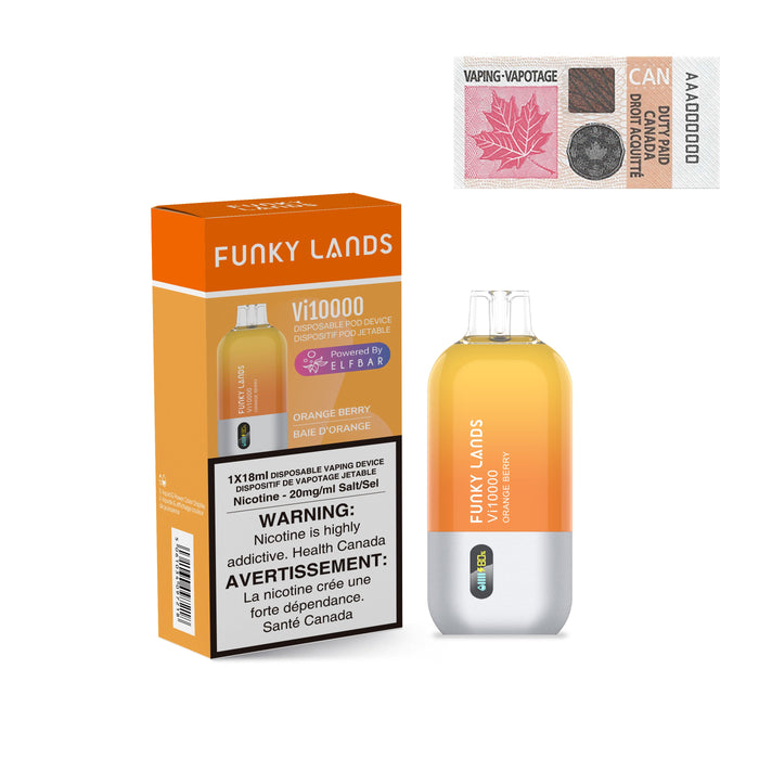 Funky Lands by ElfBar Vi10000 Rechargeable Disposable Vape 18ml