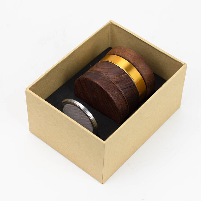 Genie 4 Parts Wooden Cover Grinder