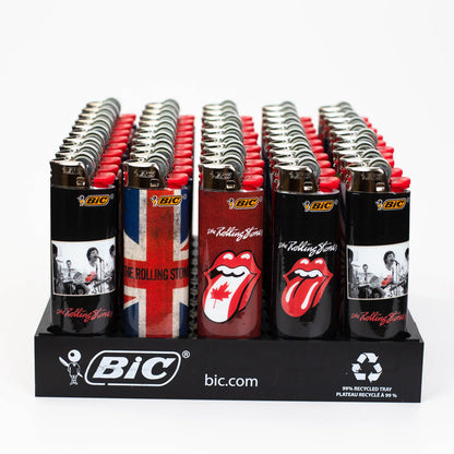 Bic Regular Lighter - Rolling Stones Edition