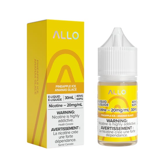 E-liquide Allo Salt - Glace à l'ananas