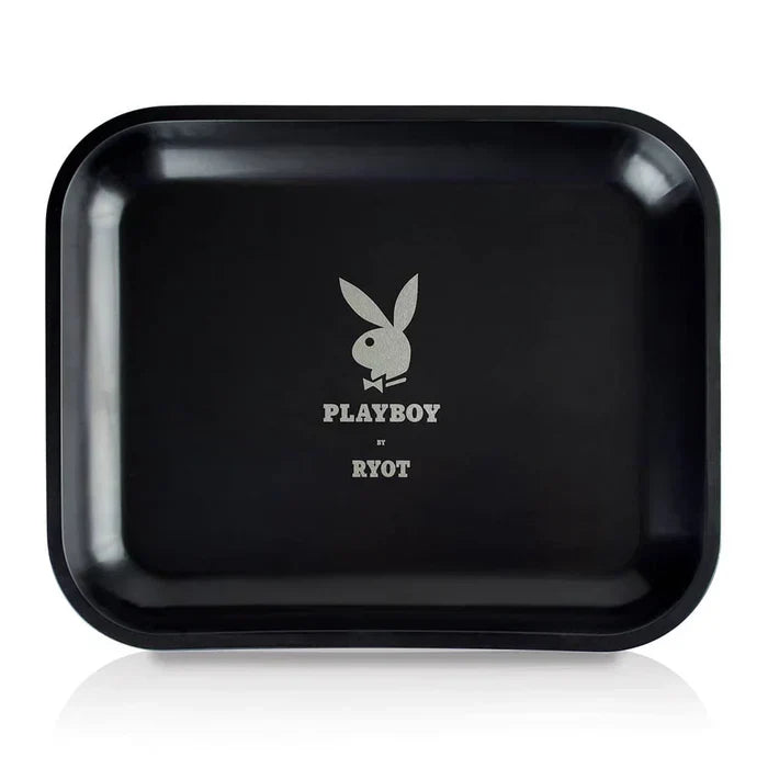 RYOT - 11" x 13" Playboy Silver Bunny Rolling Tray