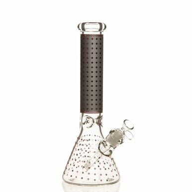 14" Luxury Dot/Shiny Dot Pattern 7mm Beaker Bong