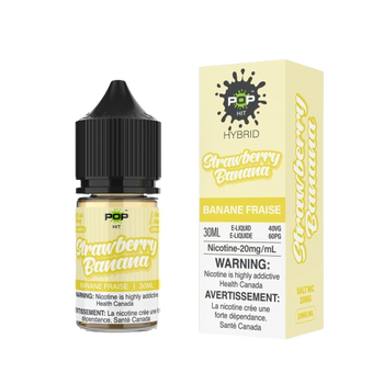 Pop Hit Salt E-Liquid - Strawberry Banana