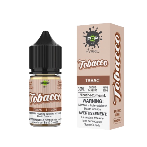 Pop Hit Salt E-Liquid - Tobacco