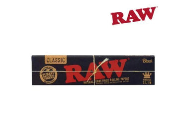 RAW Black King Size Slim Rolling Papers