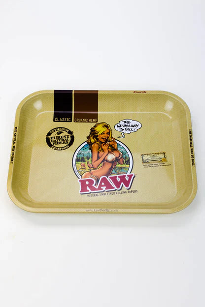 RAW Large Metal Rolling Trays